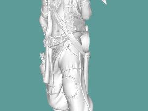 Pirate 3D Print Model