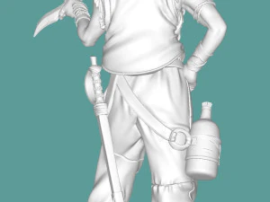 Pirate 3D Print Model