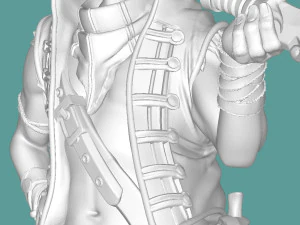 Pirate 3D Print Model