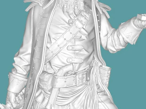 Pirate 3D Print Model