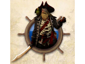 Pirate 3D Print Model