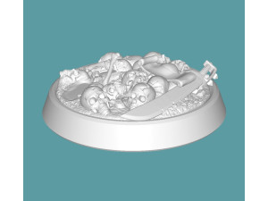 Skeleton Pirate 3D Print Model