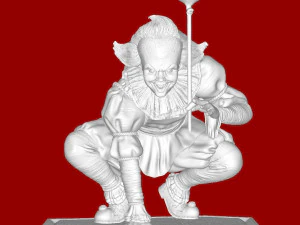 Pennywise Modelo de Impressão 3D