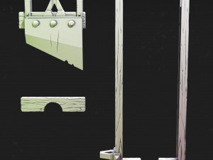 Guillotine 3Dプリントモデル