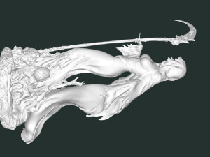 Mistress Death Model do druku 3D