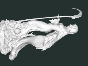 Mistress Death 3D Print Model
