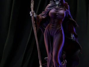 Mistress Death 3D Print Model