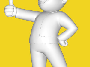 VaultBoy 3D 打印模型