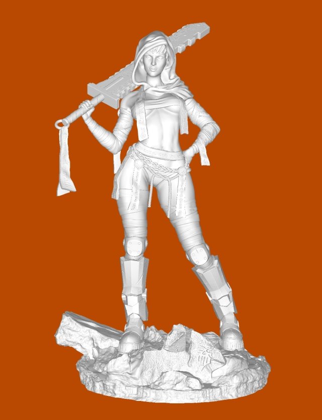 Sister Repentia Modelo de Impressão 3D .c4d .max .obj .3ds .fbx .stl .blend 