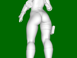 Cammy 3Dプリントモデル