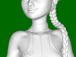 Cammy 3Dプリントモデル