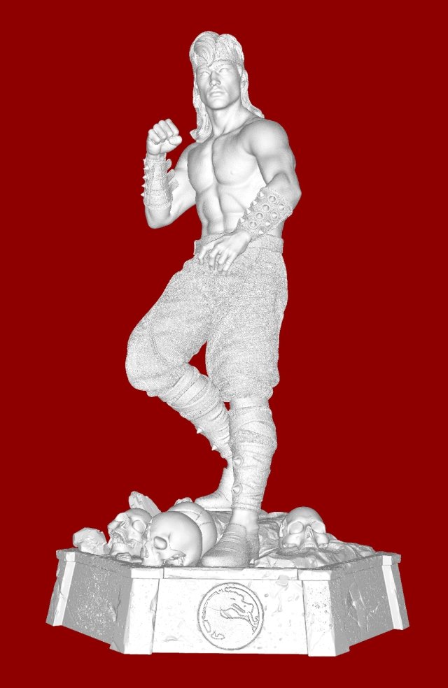 Liu Kang 3D-Druckmodell .c4d .max .obj .3ds .fbx .stl .blend 