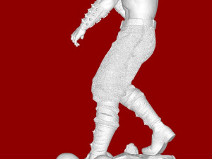 Liu Kang 3D-Druckmodell