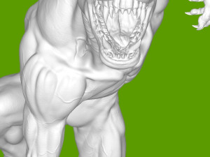 Lupin Werewolf Harry Potter 3D 打印模型