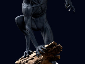 Lupin Werewolf Harry Potter 3D 打印模型
