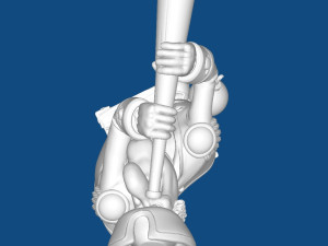 Captain Smiollett Model Cetak 3D