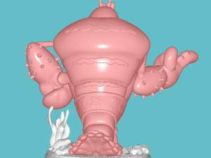 Larry The Lobster 3D Print Model
