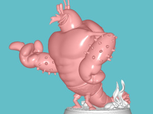 Larry The Lobster 3D Print Model