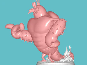 Larry The Lobster 3D Print Model