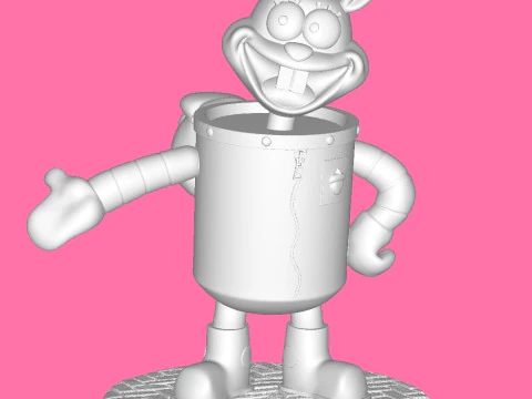 mejillas arenosas Modelo de impresión 3D