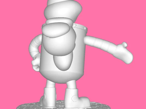 Sandy Cheeks 3D Print Model