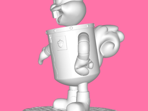 Sandy Cheeks 3D प्रिंट मॉडल