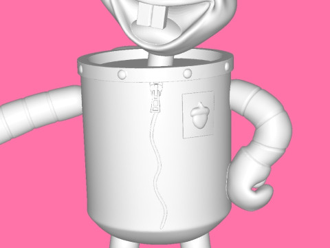 Sandy Cheeks 3D प्रिंट मॉडल