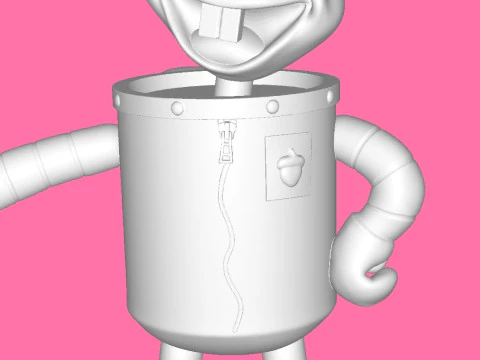 Sandy Cheeks 3D Print Model