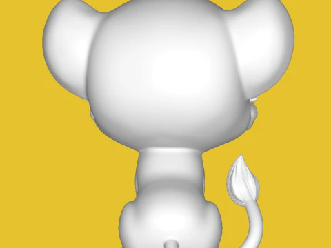 Simba 3D Print Model