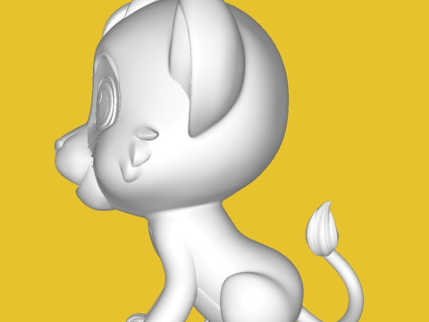 Simba Modèles 3D en vedette