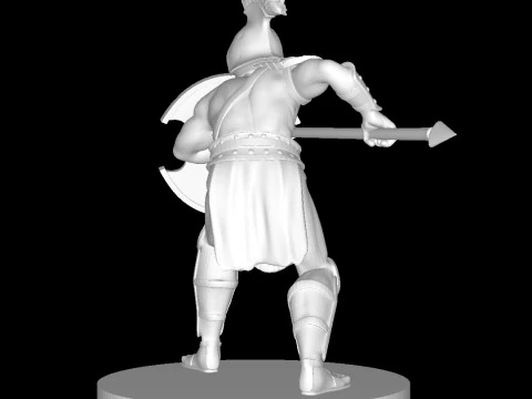 Gladiator 3D Print Model