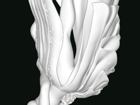 Chun-Li Street Fighter 3D Print Model