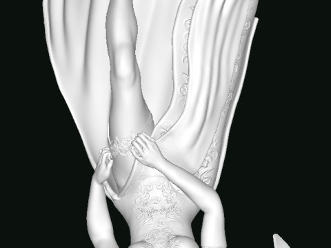 Chun-Li Street Fighter Modèles 3D en vedette