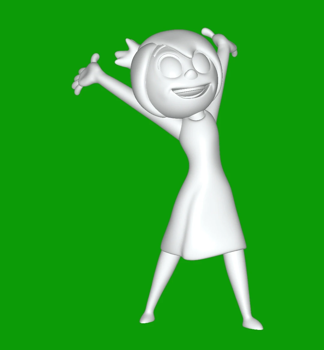 Joy 3D Print Model .c4d .max .obj .3ds .fbx .stl .blend