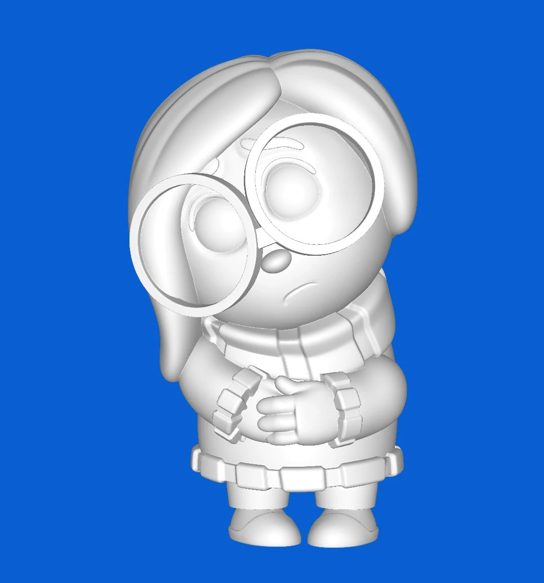 Sadness 3D Print Model .c4d .max .obj .3ds .fbx .stl .blend 