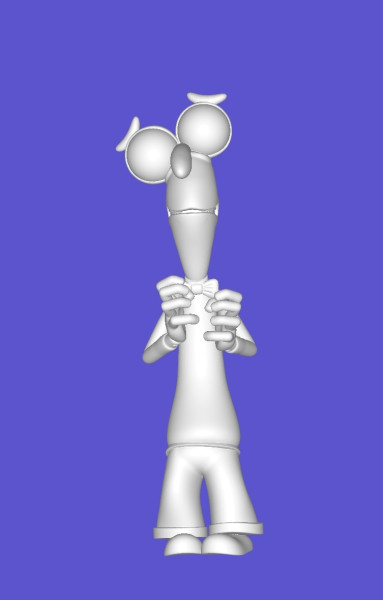 Fear Modello di stampa 3D .c4d .max .obj .3ds .fbx .stl .blend