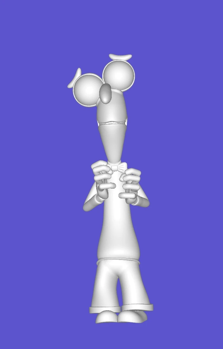 Fear 3D Print Model .c4d .max .obj .3ds .fbx .stl .blend