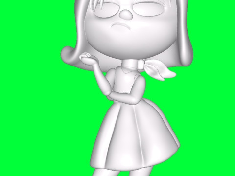 Disgust 3D Print Model