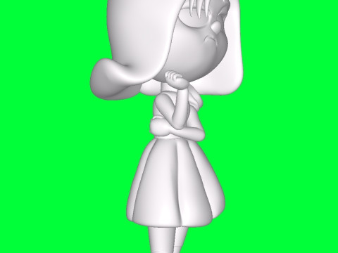 Disgust 3D Print Model