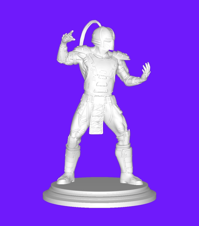 CyraxSmoke 3D-printmodel .c4d .max .obj .3ds .fbx .stl .blend 