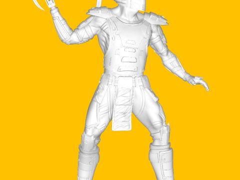 Cyrax Lamina 3Dプリントモデル