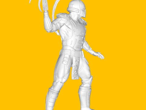Cyrax Lamina 3Dプリントモデル