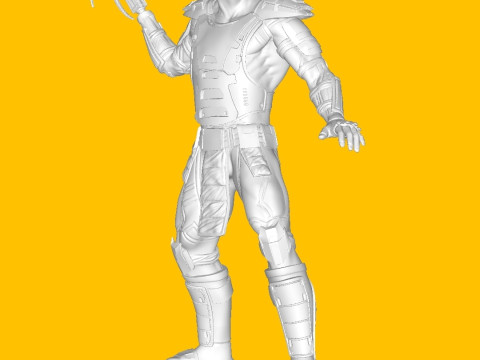 Cyrax Lamina 3Dプリントモデル