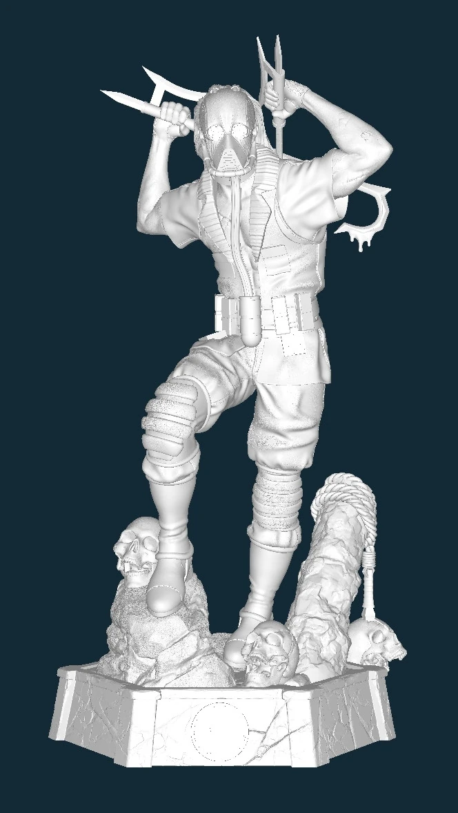 Kabal 3D Print Model .c4d .max .obj .3ds .fbx .stl .blend
