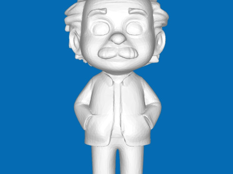 Albert Einstein 3D Print Model