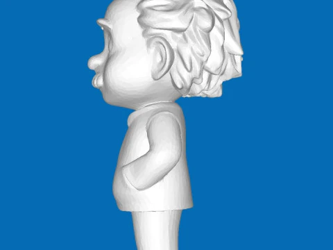 Albert Einstein 3D Print Model