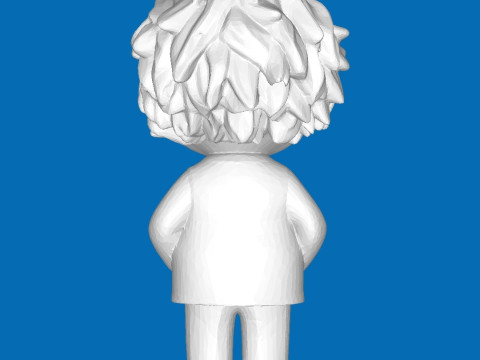 Albert Einstein 3Dプリントモデル