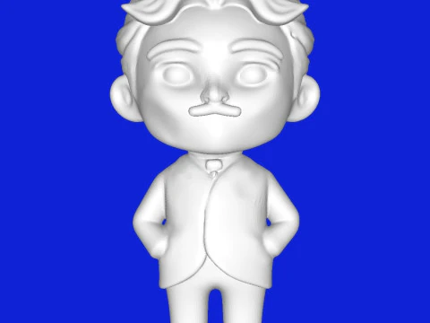 Nicolas Tesla Modèles 3D en vedette