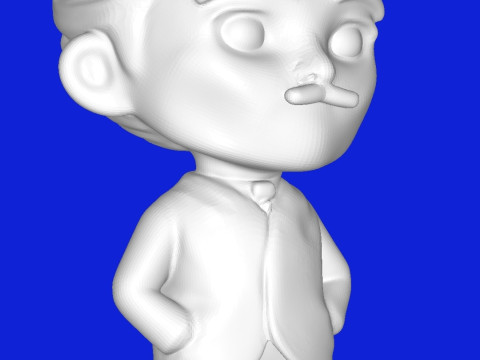Nikola Tesla 3D Print Model
