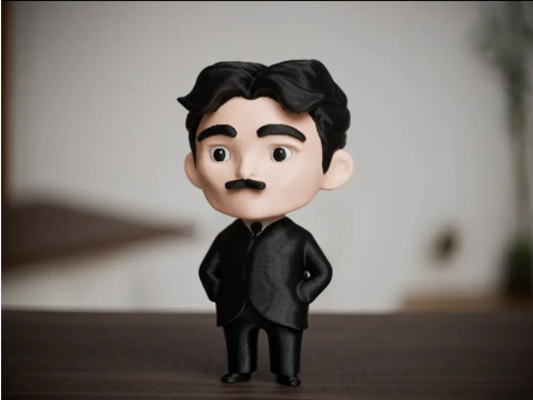 Nikola Tesla 3D Print Model